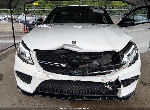 4JGED6EB0KA141005 2019 MERCEDES-BENZ AMG GLE 43 COUPE White Widok z przodu