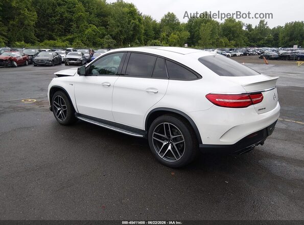 4JGED6EB0KA141005 2019 MERCEDES-BENZ AMG GLE 43 COUPE White Tył lewy