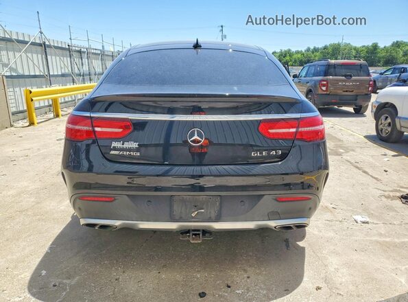4JGED6EB1HA062564 2017 MERCEDES-BENZ GLE Black Հետևի տեսք