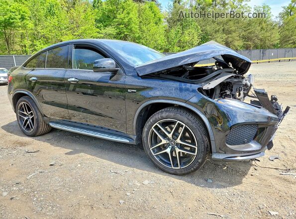 4JGED6EB1KA152790 2019 MERCEDES-BENZ GLE Black Przód prawy