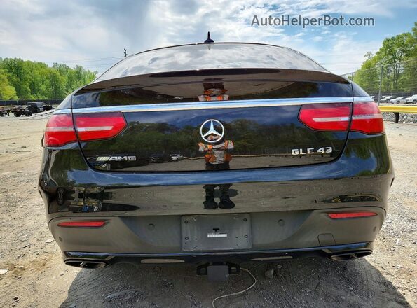 4JGED6EB1KA152790 2019 MERCEDES-BENZ GLE Black Widok z tyłu