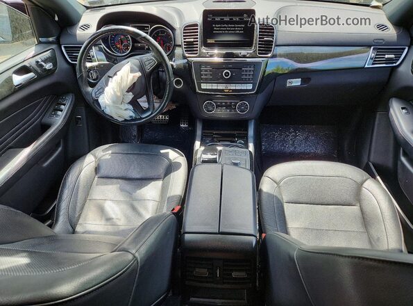 4JGED6EB1KA152790 2019 MERCEDES-BENZ GLE Black Widok deski rozdzielczej