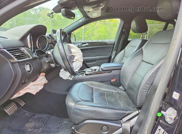 4JGED6EB1KA152790 2019 MERCEDES-BENZ GLE Black Widok wnętrza z przodu