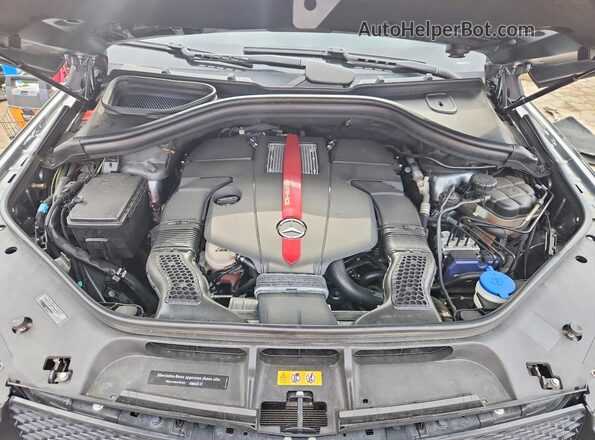 4JGED6EB2JA122728 2018 MERCEDES-BENZ GLE Black Вид задньої частини салону