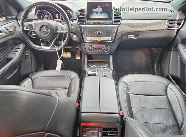 4JGED6EB2JA122728 2018 MERCEDES-BENZ GLE Black Вид панелі приладів