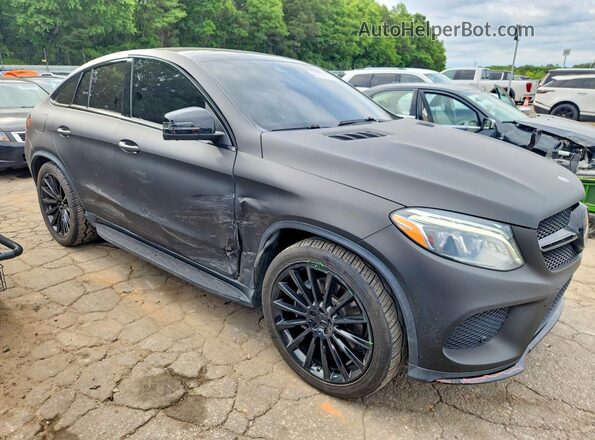 4JGED6EB2JA122728 2018 MERCEDES-BENZ GLE Black Передня права чверть