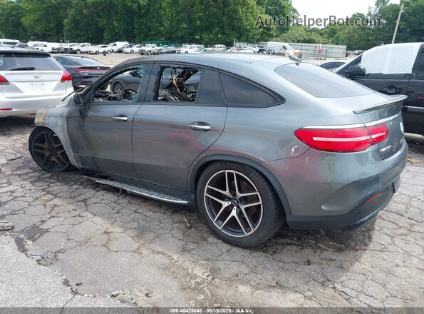 4JGED6EB2KA129583 2019 MERCEDES-BENZ AMG GLE 43 COUPE Серый Задняя левая четверть