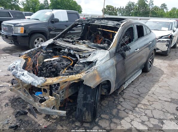 4JGED6EB2KA129583 2019 MERCEDES-BENZ AMG GLE 43 COUPE Серый Вид спереди