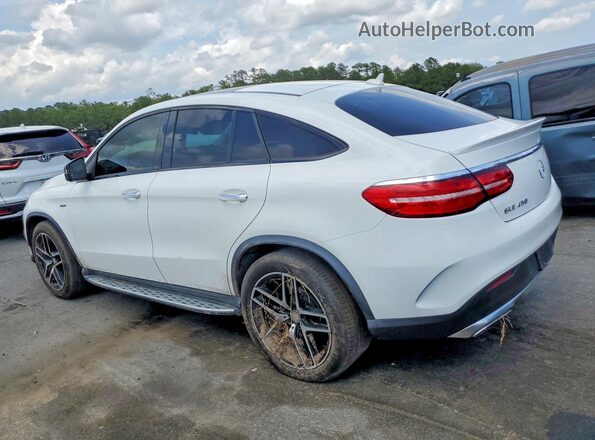 4JGED6EB3GA026678 2016 MERCEDES-BENZ GLE White Rear left