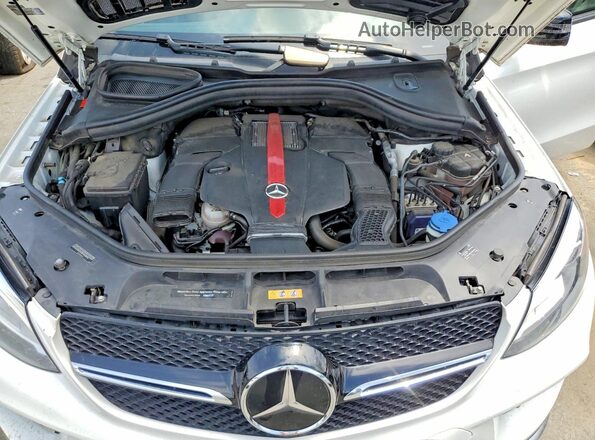 4JGED6EB3GA026678 2016 MERCEDES-BENZ GLE White Engine compartment view