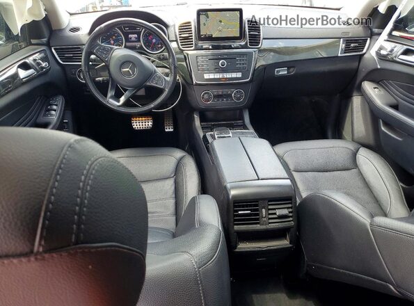 4JGED6EB3GA026678 2016 MERCEDES-BENZ GLE White Dashboard view