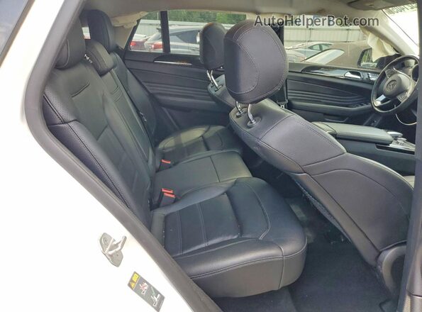 4JGED6EB3GA026678 2016 MERCEDES-BENZ GLE White Rear interior view