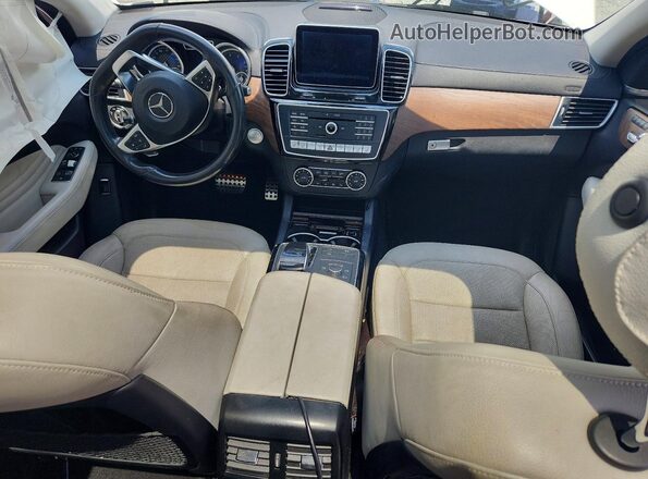 4JGED6EB4GA020789 2016 MERCEDES-BENZ GLE White Առջևի վահանակի տեսք