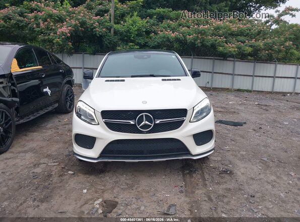 4JGED6EB4GA043313 2016 MERCEDES-BENZ GLE 450 AMG COUPE Белый Вид задней части салона