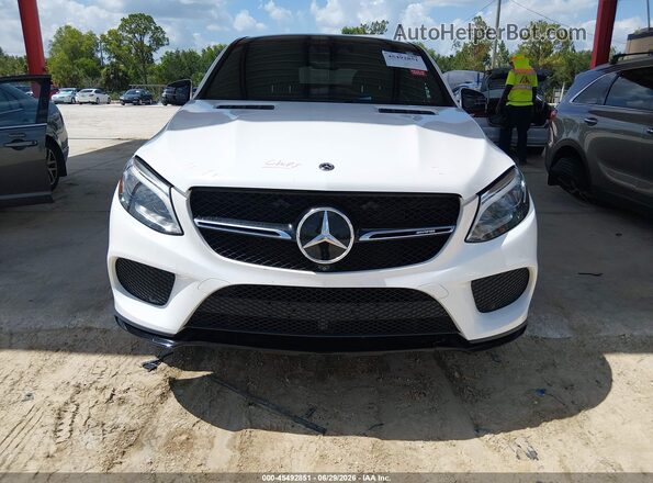 4JGED6EB5KA142764 2019 MERCEDES-BENZ AMG GLE 43 COUPE White ხელსაწყოთა პანელის ხედი
