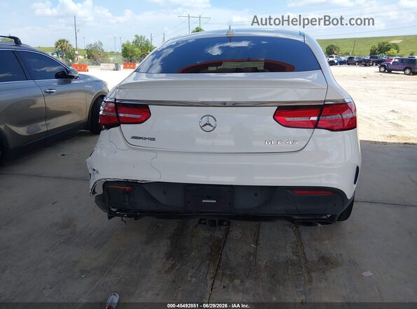 4JGED6EB5KA142764 2019 MERCEDES-BENZ AMG GLE 43 COUPE White 