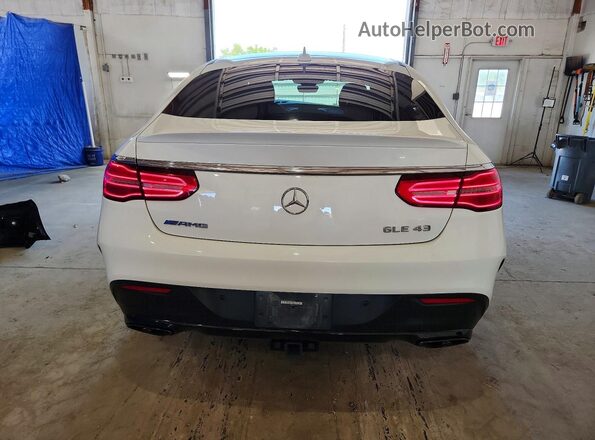 4JGED6EB5KA149679 2019 MERCEDES-BENZ GLE White Widok z tyłu