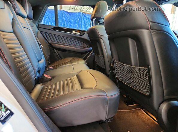 4JGED6EB5KA149679 2019 MERCEDES-BENZ GLE White Widok wnętrza z tyłu