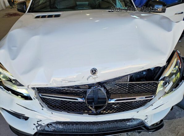 4JGED6EB5KA149679 2019 MERCEDES-BENZ GLE White Widok komory silnika