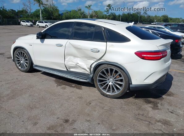 4JGED6EB5KA152386 2019 MERCEDES-BENZ AMG GLE 43 COUPE White Rear left