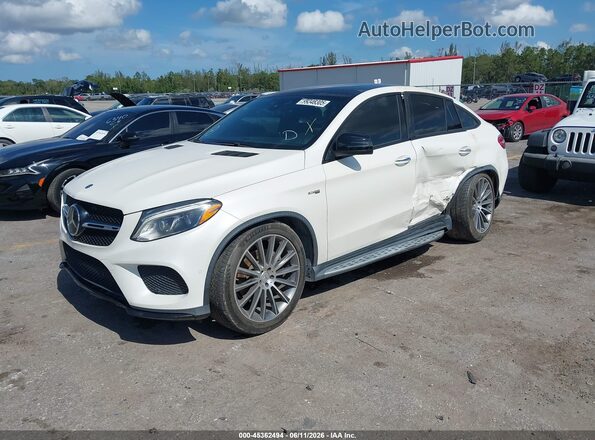 4JGED6EB5KA152386 2019 MERCEDES-BENZ AMG GLE 43 COUPE White Front left