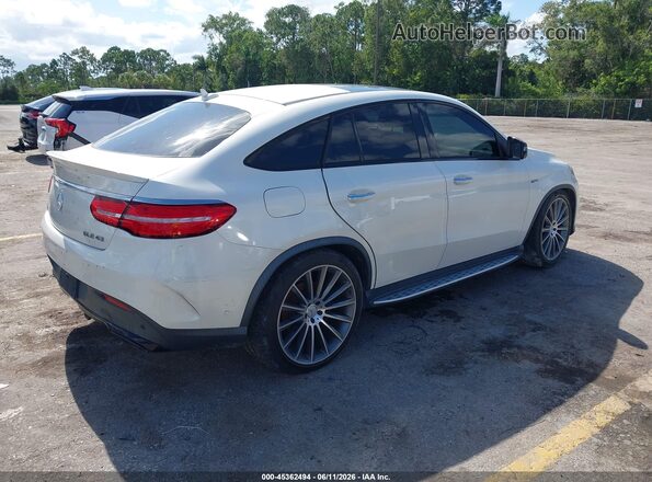 4JGED6EB5KA152386 2019 MERCEDES-BENZ AMG GLE 43 COUPE White Rear right