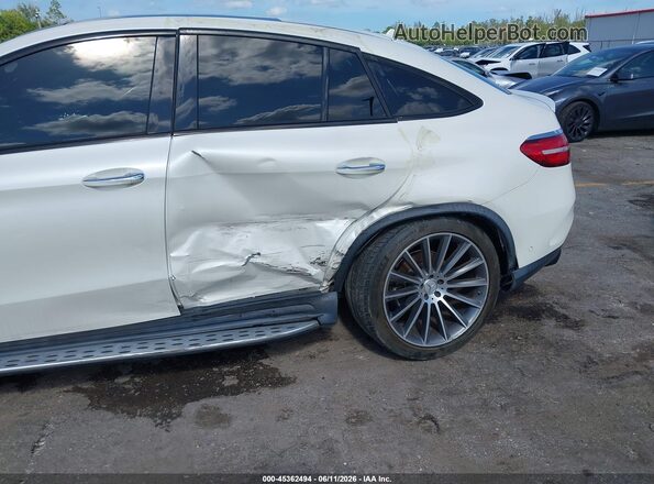 4JGED6EB5KA152386 2019 MERCEDES-BENZ AMG GLE 43 COUPE White Front view