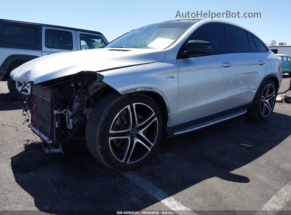 4JGED6EB7KA154642 2019 MERCEDES-BENZ AMG GLE 43 COUPE Белый Передняя левая четверть