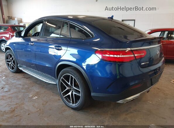 4JGED6EB8HA080494 2017 MERCEDES-BENZ AMG GLE 43 COUPE Blue Tył lewy