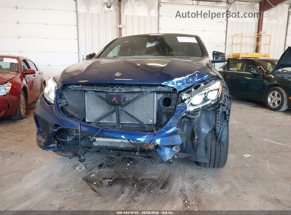 4JGED6EB8HA080494 2017 MERCEDES-BENZ AMG GLE 43 COUPE Blue Widok z przodu