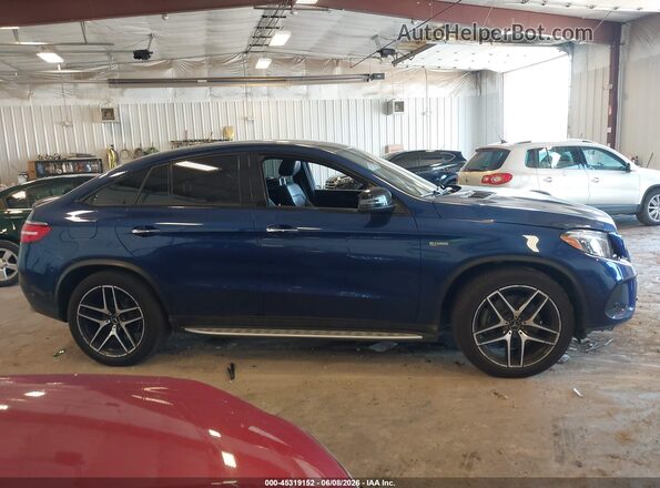 4JGED6EB8HA080494 2017 MERCEDES-BENZ AMG GLE 43 COUPE Blue Widok wnętrza z tyłu