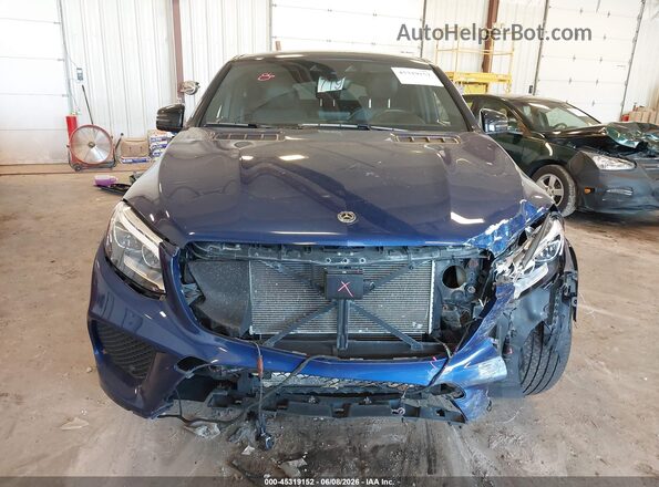 4JGED6EB8HA080494 2017 MERCEDES-BENZ AMG GLE 43 COUPE Blue Widok zestawu wskaźników
