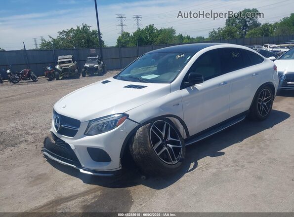 4JGED6EB9HA056348 2017 MERCEDES-BENZ AMG GLE 43 COUPE White Front left