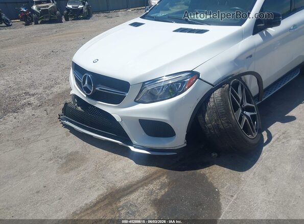 4JGED6EB9HA056348 2017 MERCEDES-BENZ AMG GLE 43 COUPE White Front view
