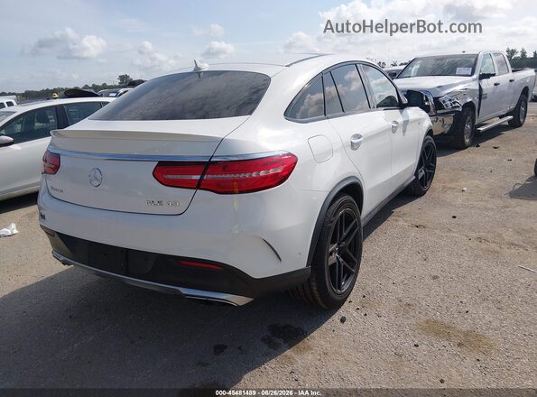 4JGED6EB9HA060965 2017 MERCEDES-BENZ AMG GLE 43 COUPE White Trasero derecho