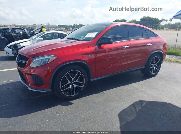 4JGED6EBXJA091518 2018 MERCEDES-BENZ AMG GLE 43 COUPE Red Vista tres cuartos delantera izquierda
