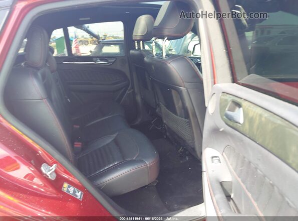 4JGED6EBXJA091518 2018 MERCEDES-BENZ AMG GLE 43 COUPE Red Vista de la etiqueta del VIN