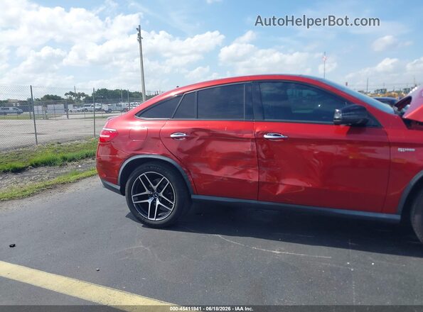 4JGED6EBXJA091518 2018 MERCEDES-BENZ AMG GLE 43 COUPE Red Vista frontal