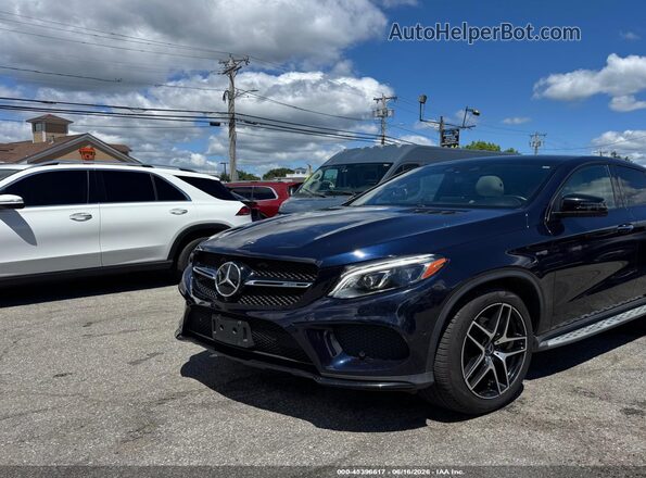 4JGED6EBXKA152674 2019 MERCEDES-BENZ AMG GLE 43 COUPE Blue Przód lewy