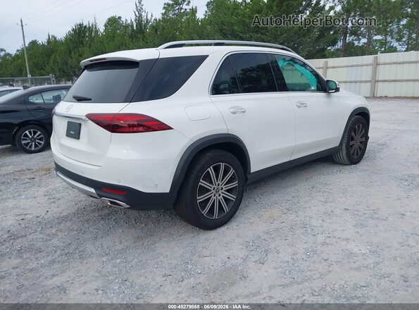 4JGFB4EB0TB568338 2026 MERCEDES-BENZ GLE 350 White უკანა მარჯვენა