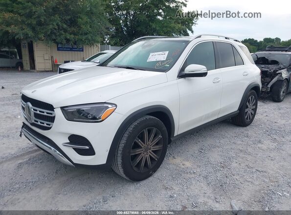 4JGFB4EB0TB568338 2026 MERCEDES-BENZ GLE 350 White წინა მარცხენა ხედი სამი მეოთხედიდან