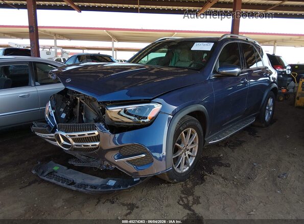 4JGFB4EB3SB361375 2025 MERCEDES-BENZ GLE 350 Blue Przód lewy