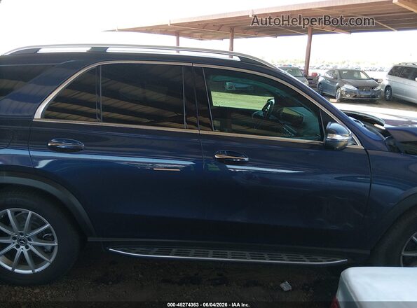 4JGFB4EB3SB361375 2025 MERCEDES-BENZ GLE 350 Blue Widok wnętrza z tyłu