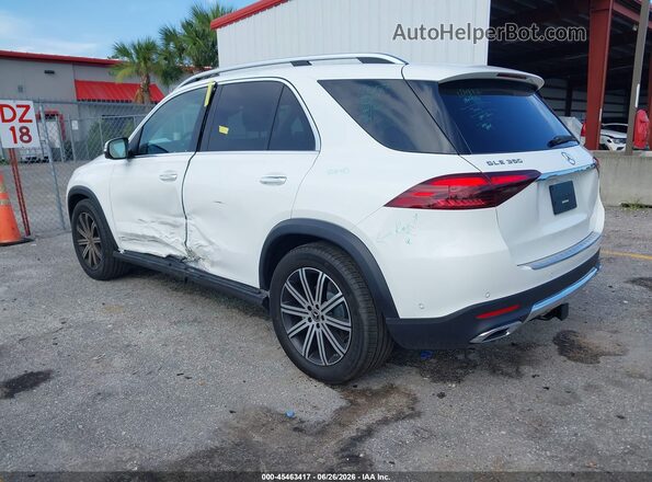 4JGFB4EB7TB508007 2026 MERCEDES-BENZ GLE 350 White Հետևի ձախ