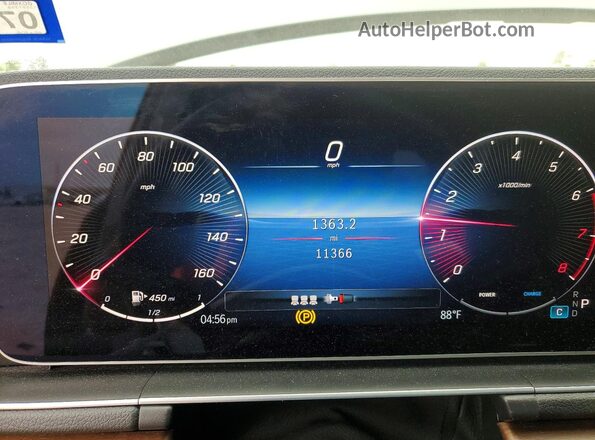 4JGFB4EBXSB494439 2025 MERCEDES-BENZ GLE Gray ხელსაწყოთა პანელის ხედი