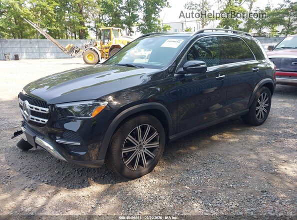 4JGFB4FB3SB480168 2025 MERCEDES-BENZ GLE 350 Black წინა მარცხენა ხედი სამი მეოთხედიდან
