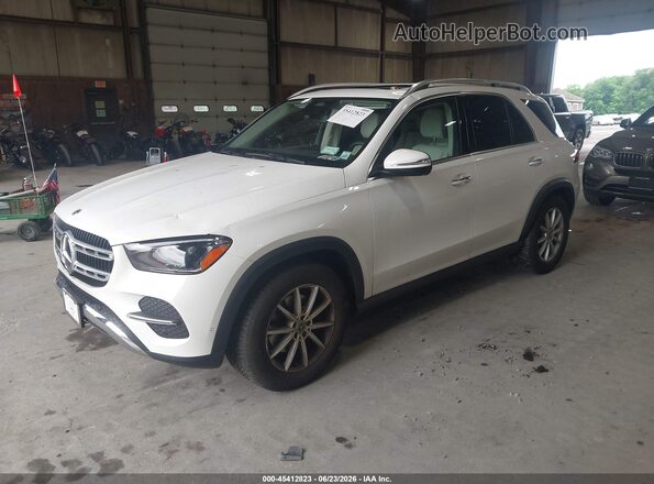 4JGFB4FB5SB424233 2025 MERCEDES-BENZ GLE 350 White Передня ліва чверть
