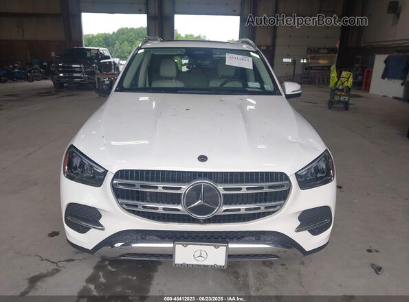 4JGFB4FB5SB424233 2025 MERCEDES-BENZ GLE 350 White Вид щитка приладів