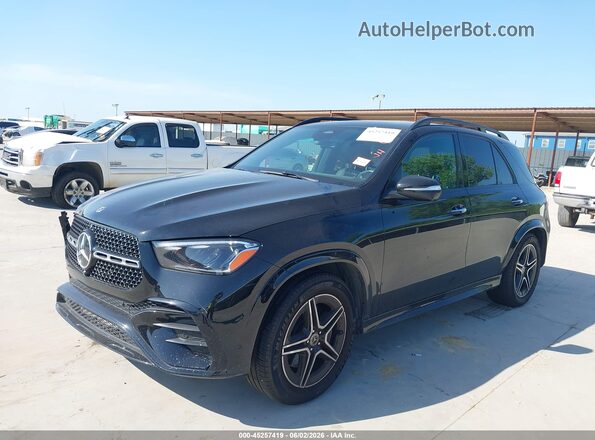 4JGFB4FB7SB295816 2025 MERCEDES-BENZ GLE 350 Black Առջևի ձախ երեք քառորդ տեսարան