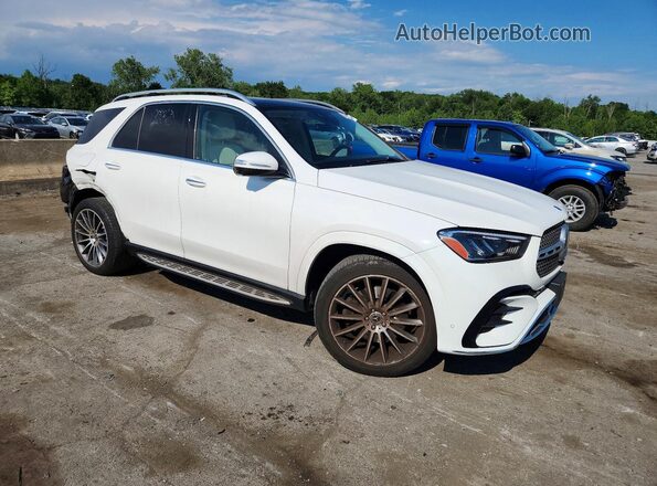 4JGFB4FBXRB121314 2024 MERCEDES-BENZ GLE Белый Передняя правая четверть